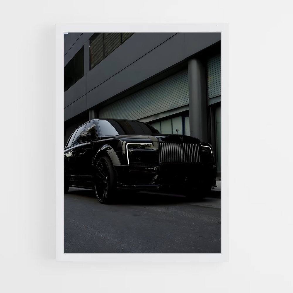 Poster Black Badge Cullinan éblouissant – affiche Rolls-Royce (vue 3)